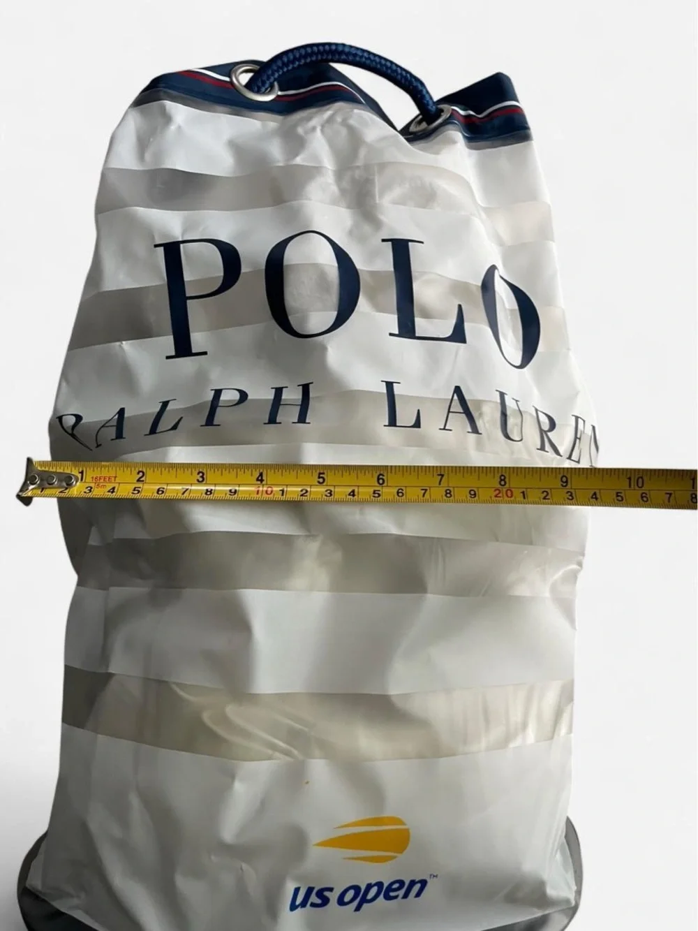 Polo by Ralph Lauren Bag 2025 US Open Clear Drawstring Official Tennis Tote